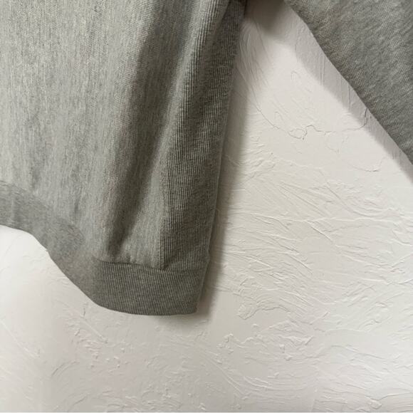 Champion Reverse Weave Grey Turtleneck Sweater Womens 2X Pullover Casual Boxy - Picture 8 of 11